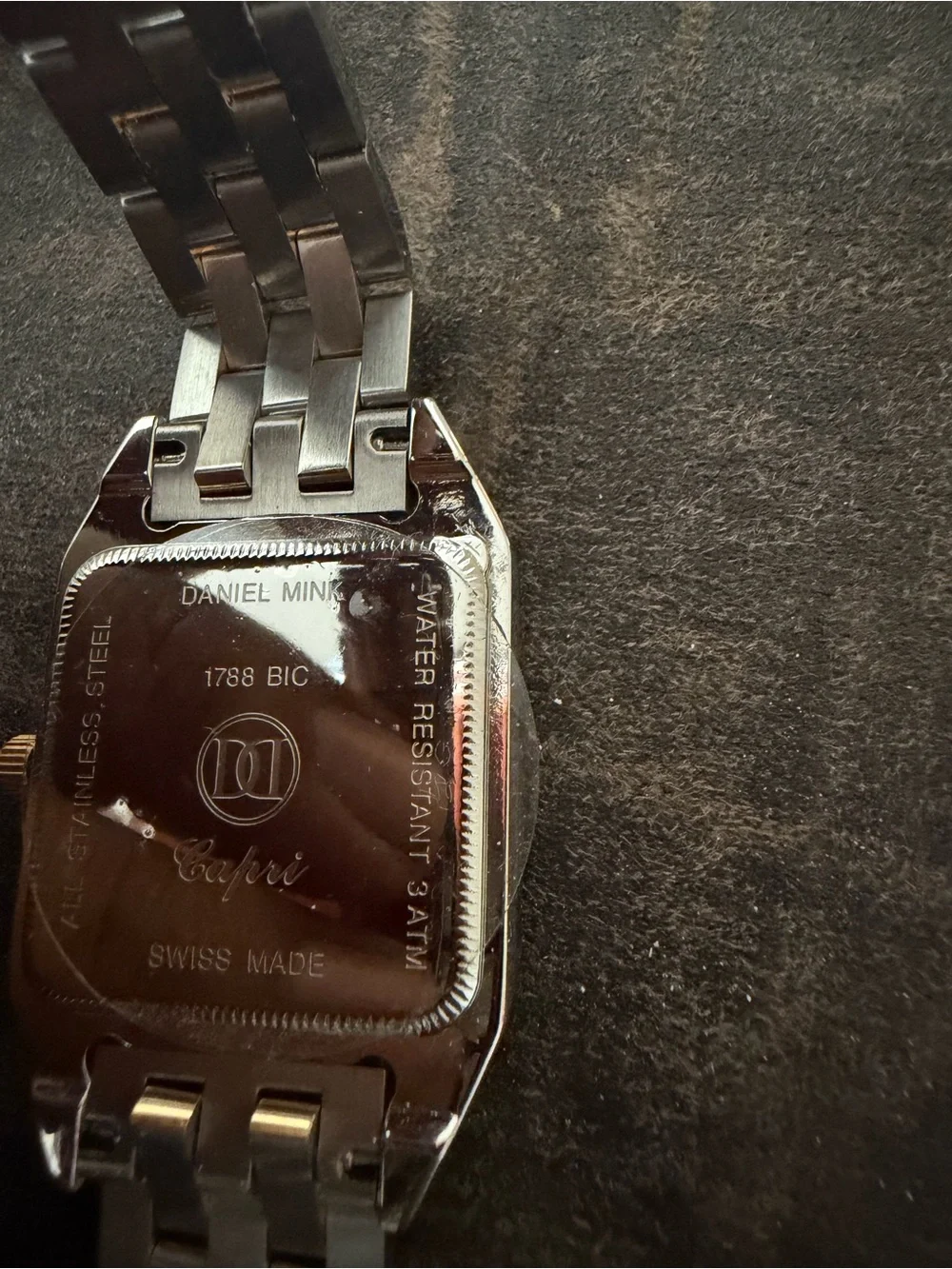 Daniel Mink Capri 1788 BIC Swiss Made Two-Tone Watch – Brand New – Box & Tag
